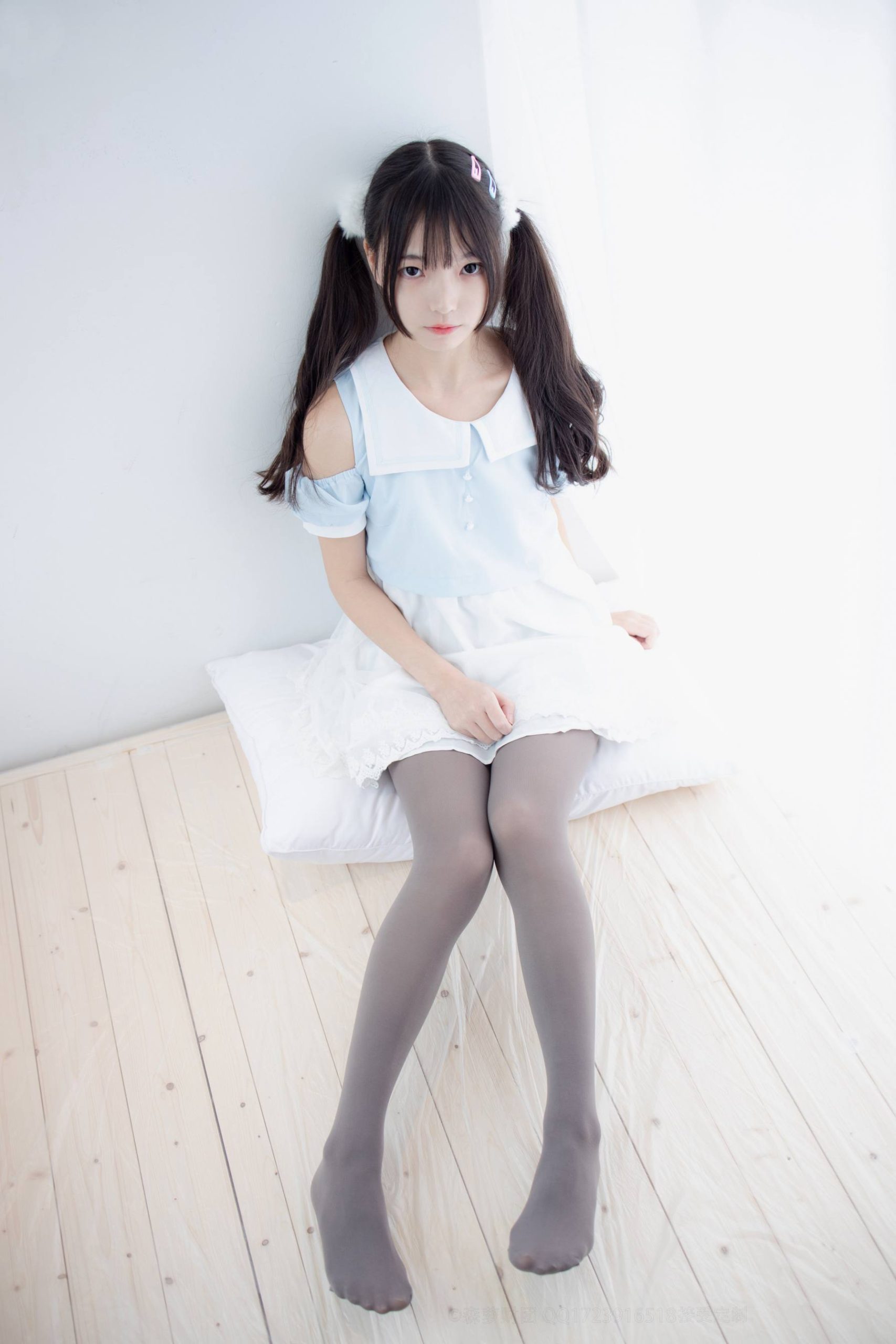 图片[2]-超级甜美的灰丝小姑娘【86P】20005-学妹图库