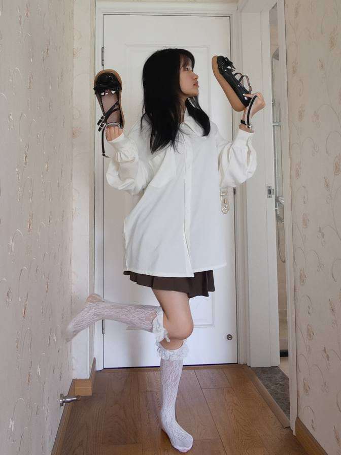 图片[3]-百褶裙可爱又大方的小姑娘【122P】20002-学妹图库