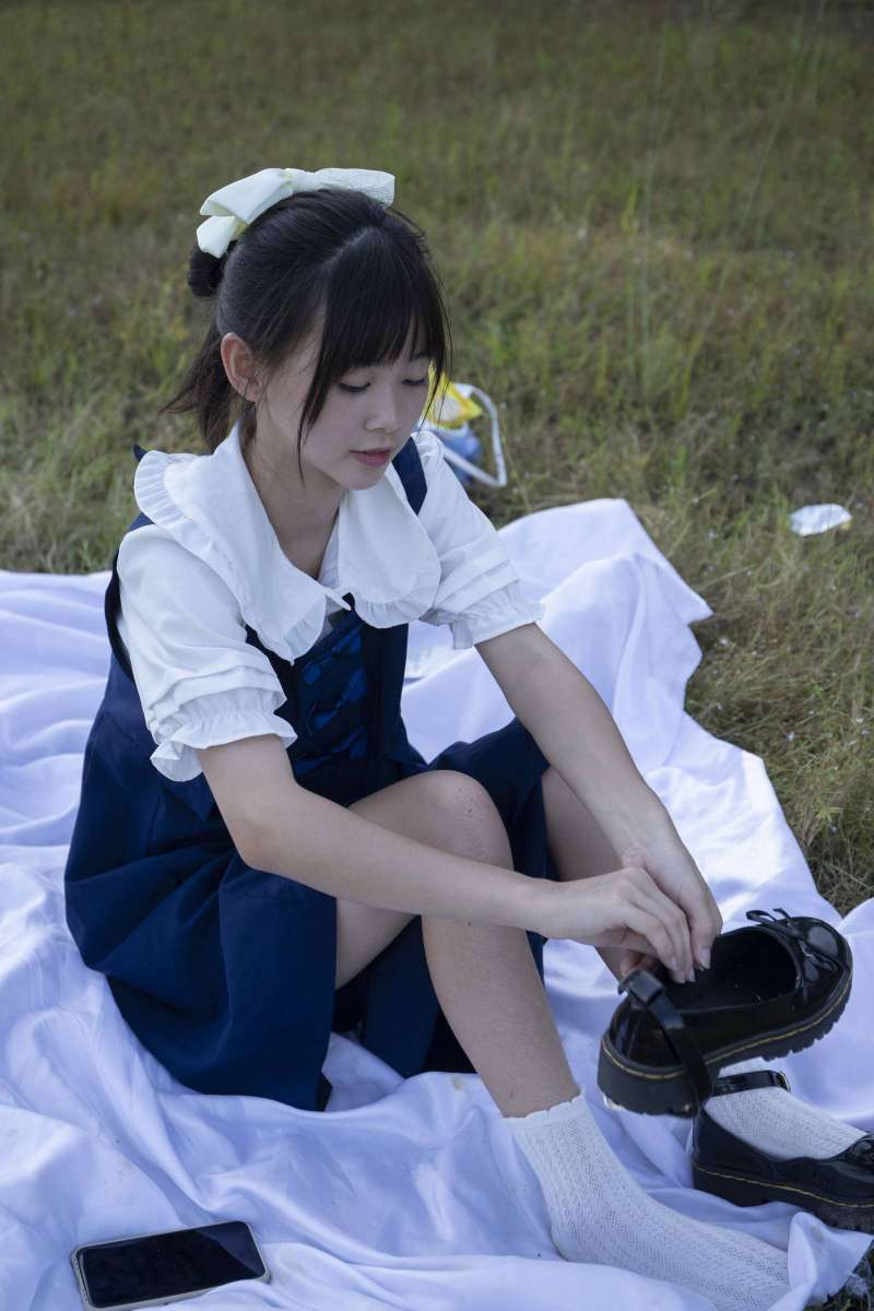 图片[4]-非常甜美的牛仔裙女孩【226P】20021-学妹图库