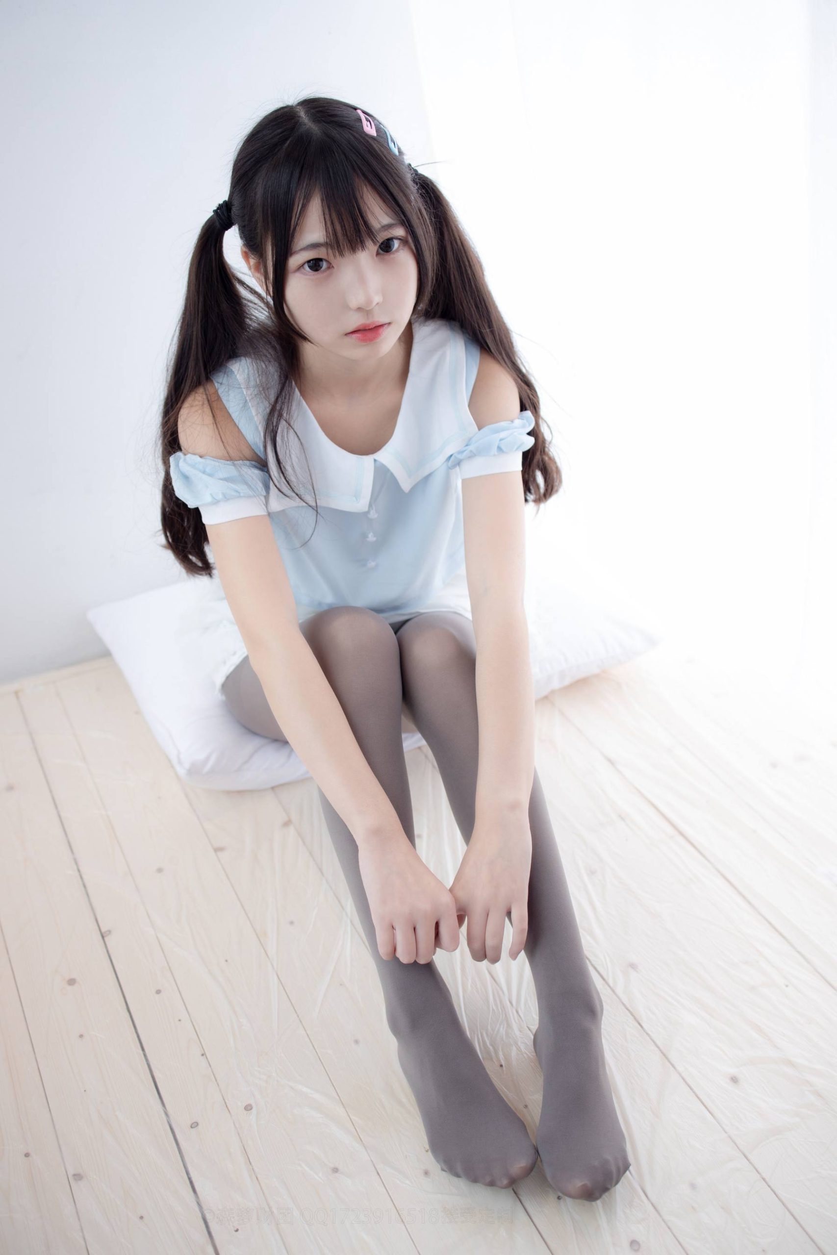 图片[3]-超级甜美的灰丝小姑娘【86P】20005-学妹图库