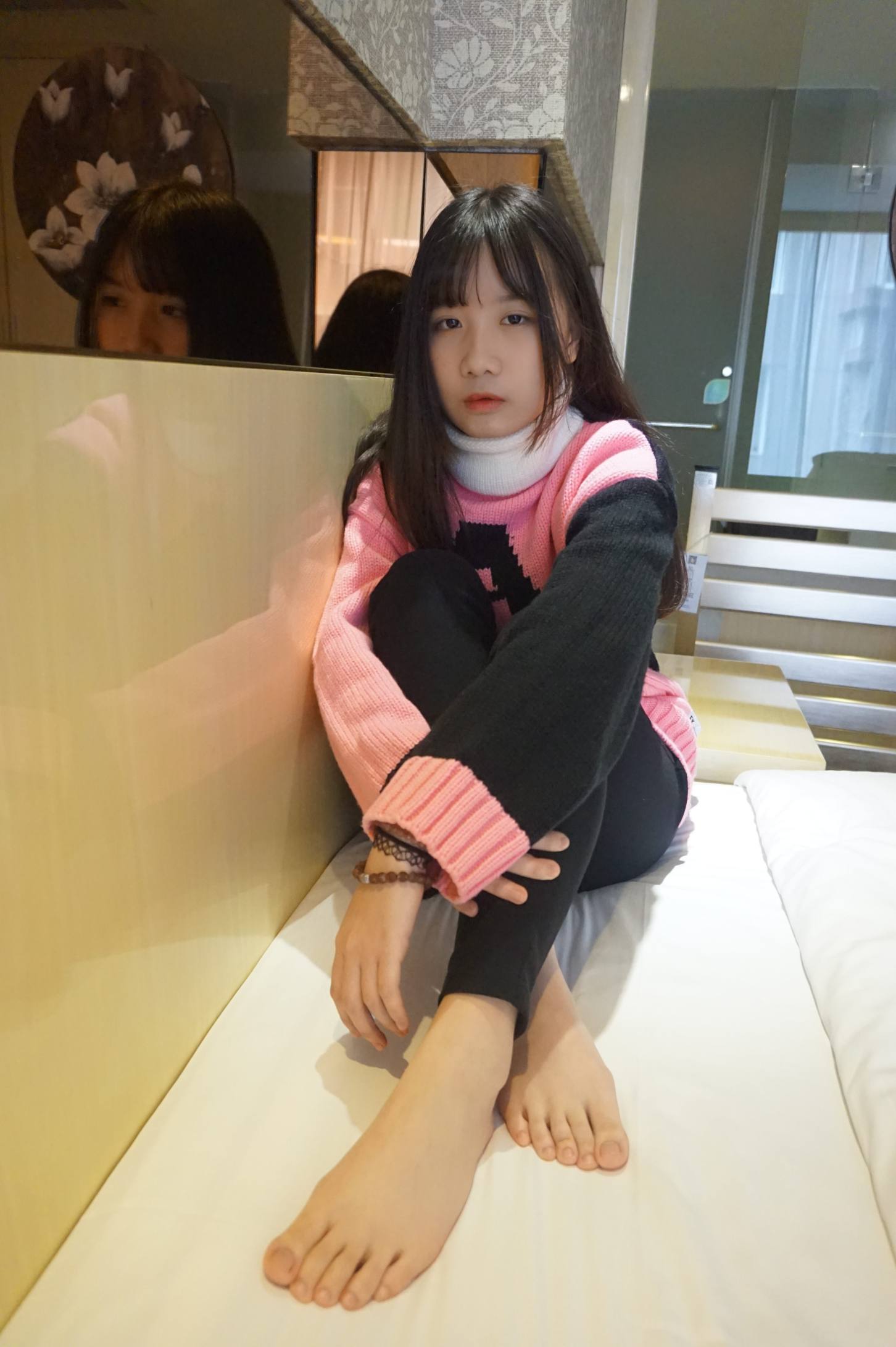 图片[4]-齐刘海的长发女孩【70P】20016-学妹图库