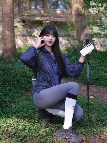 图片[6]-爱爬山的瑜伽裤MM，太甜美了！~-学妹图库