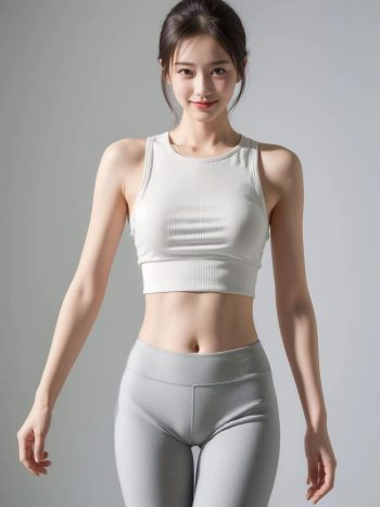图片[4]-AI瑜伽裤清纯妹子系列图-学妹图库