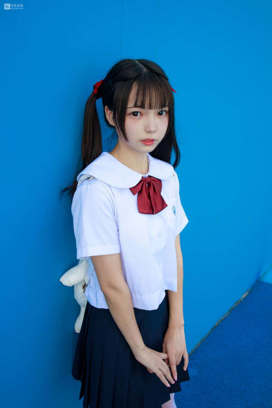 图片[2]-眼神好清澈的双马尾白丝女孩【75P】20019-学妹图库